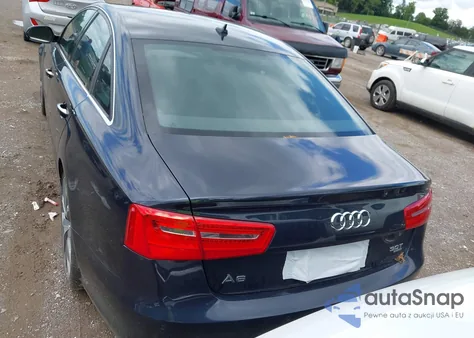 2013 Audi A6 3.0T Premium из США, поврежденный, VIN WAUJGAFC1DN050046